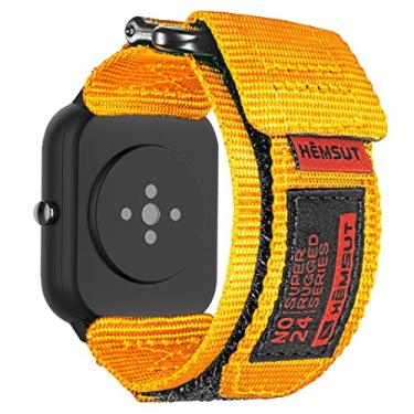 Imagem de Pulseiras de relógio compatíveis com Amazfit, pulseira esportiva de nylon resistente com design de laço trançado para Amazfit GTS 4/4 Mini/3/2 /2e/2 mini, Bip 3 Pro/3/U Pro/Bip/Lite/S/S lite