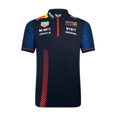 Imagem de Camisa polo masculina Red Bull Racing F1 2023, Céu noturno, GG