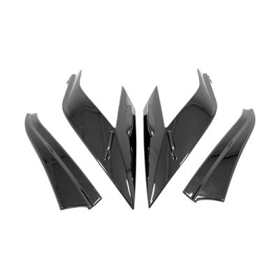 Imagem de SJBNKJYXGSLULU Acabamento da tampa da lâmpada traseira de fibra arbon para Toyota RAV4 2020-2025