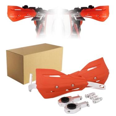 Imagem de JFG RACING Universal 22 mm e 28 mm Alumínio Protetores de mão Protetor de mão Dirt Bike Motocross Motorcycle EnduroJFG RACING laranja Y151400151