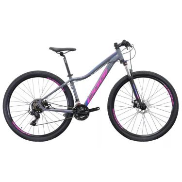 Imagem de Bicicleta Aro 29 Oggi Float Sport - Grafite/Rosa/Azul Tamanho 15,5