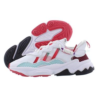 Imagem de adidas Tênis de corrida masculino N-5923, Branco/vermelho-branco, 34