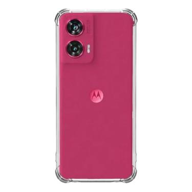 Imagem de Capa Case Capinha Anti Impacto Transparente Para Motorola Moto Edge 50 Fusion