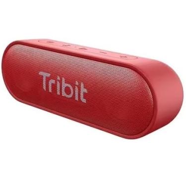 Imagem de Caixa de som Bluetooth portátil Tribit XSound Go com som alto de 16W e baixo mais profundo, 24H Playtime, IPX7 impermeável, Bluetooth 5.0 TWS emparelhamento alto-falante sem fio (Vermelho)