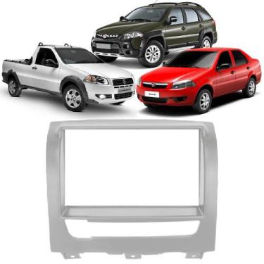 Imagem de Moldura Painel 7 Pol Weekend Siena El Strada 13 15 17 18 20 DVD MP5  -