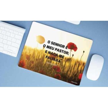 Imagem de Mouse Pad Emborrachado Personalizado Estampas Evangélico Católico - De