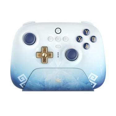 Imagem de 8Bitdo Ultimate 2.4G Wireless Controller for PC, Android, Steam Deck, and Apple - Chongyun Edition (Officially Licensed by Genshin Impact)