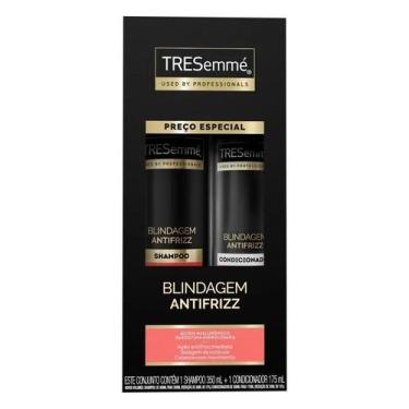 Imagem de Kit Tresemmé Blindagem Antifrizz Shampoo 350ml + Condicionador 175ml -