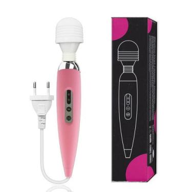Imagem de Vibrador massageador magic wand bi-volt com 12 vibrações - general imp