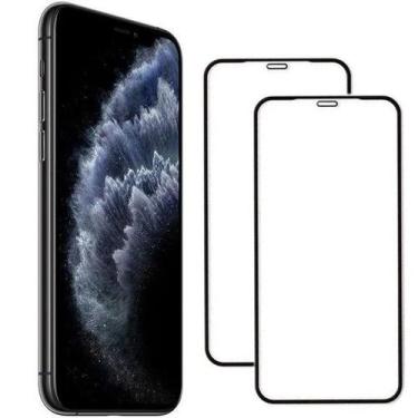 Imagem de Kit 2 Películas 3D Vidro + Capa Capinha Transparente para Iphone 12 Pr