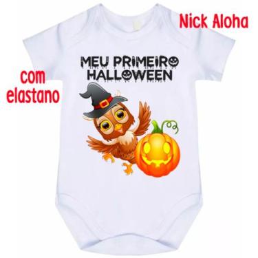 Imagem de body bebê meu primeiro halloween cód 1747 - nick aloha, Branco, P