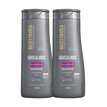 Imagem de Kit 2 Shampoo Grisalhos 250 ml Bio Extratus - BIOEXTRATUS