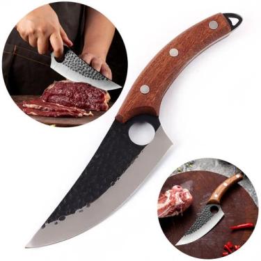 Imagem de Faca De Lamina Fixa Full Tang Para Caça Pesca Desossar  - TP-290 - Top