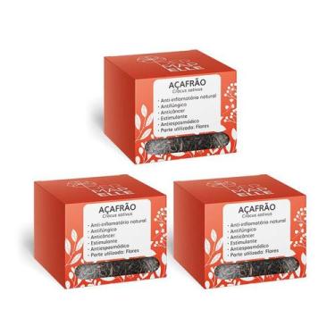Imagem de COMBO Chá de Açafrão 20g (3 Unidades) - Dermapelle