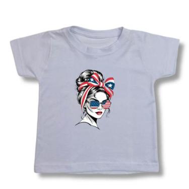 Imagem de T-shirt Feminina Infantil Estilosa Estampas Atuais Blogueira - AK FASH
