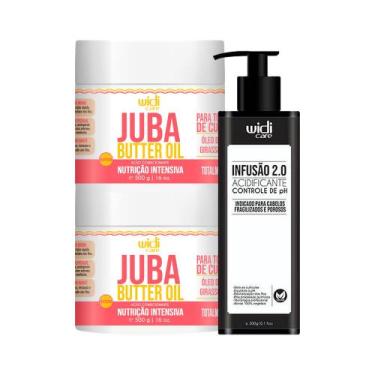 Imagem de Kit Widi Care 2 Butter Oil Manteiga Juba + Acidificante 300g