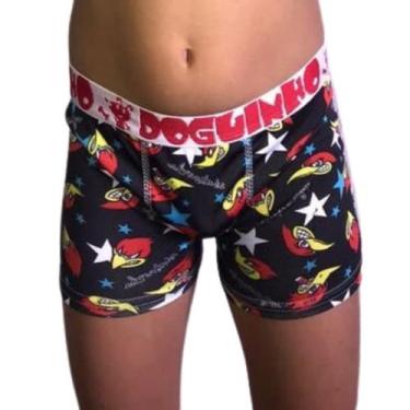 Imagem de Cueca Para Criança Boxer Box Lisa Microfibra Kit 10 Atacado - Bulldog,