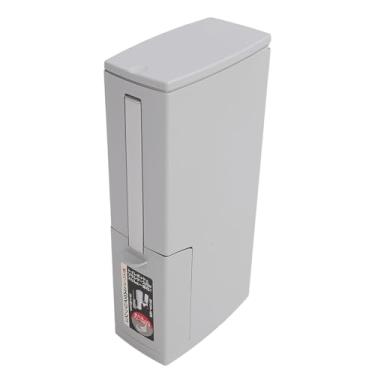 Imagem de Lixeira de Banheiro Três Em um Com Tampa Pop-up, Balde Interno Removível e Escova de Vaso Sanitário Oculta para Espaços Pequenos, Adequada para Banheiro, Apartamento, Trailer,