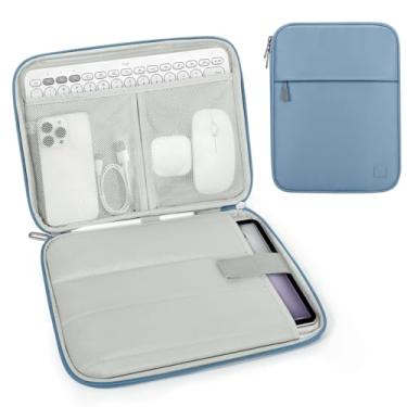 Imagem de Dadanism Capa acolchoada para tablet de 12,9 polegadas para iPad Pro 32.8 cm M2 6/5/4ª/3ª geração, iPad Pro 33.0 cm M4, iPad Air 33.0 cm, Galaxy Tab S9 FE+/S9+/S8+/S7 FE/S7+ 31.5 cm, Surface Pro