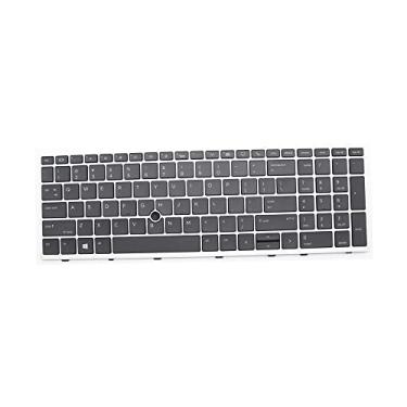 Imagem de Novo teclado de laptop de substituição para HP Elitebook 850 g5 855 G5 750 G5 755 G5 850 G6 HP Zbook 15u G5 G6 teclado retroiluminado US L11999-001