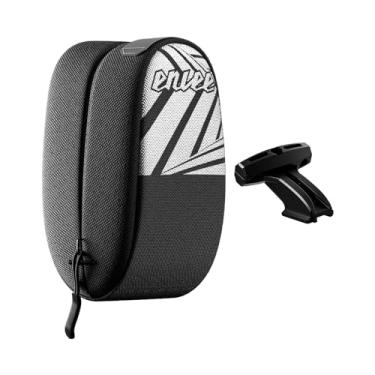 Imagem de Pegciuho Pacote de Assento de Bicicleta Bolsa de Assento de Bicicleta Bolsa de Selim de Bicicleta para Atividades Ao Ar Livre, Preto 6.5x6x14.2cm