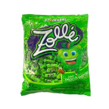 Imagem de Bala de Maçã Verde Zollé - 500g - Florestal