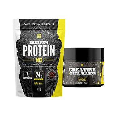 Imagem de Iridium Labs, Kit Whey Protein mix + Creatina c/Beta Alanina 150g - Iridium Labs Sabor:Chocolate