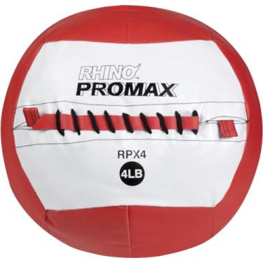 Imagem de Champion Sports RPX4 Bolas Rhino Promax Slam, 1,8 kg, capa macia com aderência antiderrapante, bola de exercícios para parede de medicamentos para musculação, plyometria, cross training e academia em casa