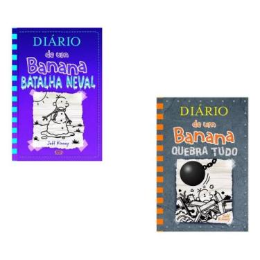Imagem de Kit C/2 Livros Diário de Um Banana: V. 13 e 14 (Capa Mole) - VR Editor