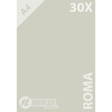 Imagem de 30 Folhas Papel Color Plus A4 180g Roma (cinza Claro)