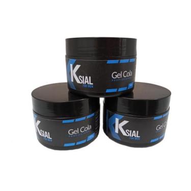 Imagem de 3 Gel Cola, Fixador Ksial - Ksial For Men