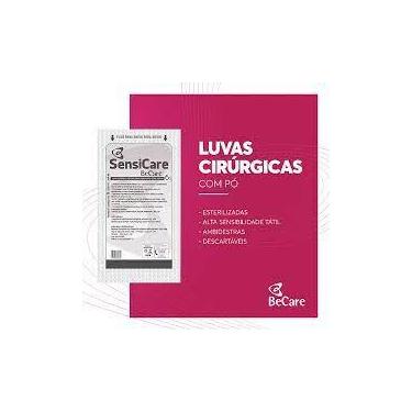 Imagem de Luva Cirúrgica Estéril com pó SENSICARE - Becare, 8.5