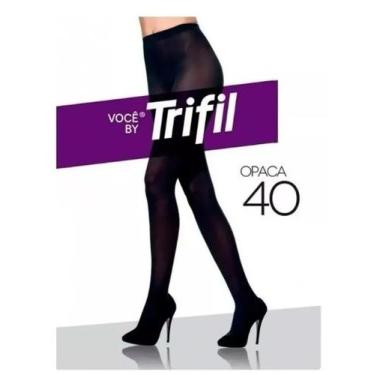 Imagem de Meia calça feminina trifil fio 40 opaca - w06345, Preto, M