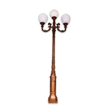 Imagem de Poste paris jardim fazenda iluminação ferro fundido pronto artes