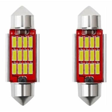 Imagem de 2 Unidades Torpedo 41mm 8 Leds - Gusta Car Parts