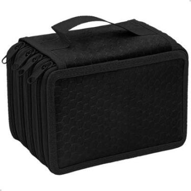 Imagem de Estojo Escolar Grande Box Jumbo Porta Lapis E Canetas Moda-Unissex