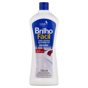 Imagem de Cera Líquida Para Pisos Brilho Fácil Incolor 750ml - casakm