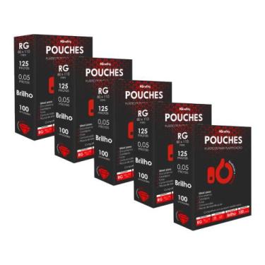 Imagem de Plástico Plastificação 1100 Grafity 11 RG (80x110) 0,05mm 125 Micras