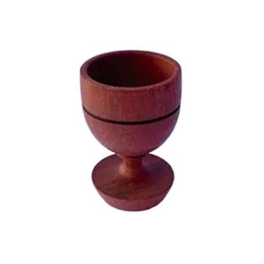 Imagem de Tacinha de Pau Madeira 8x5cm - Colheres de Pau