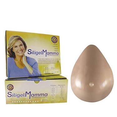 Imagem de Prótese Mamária Externa de Silicone Modelo Gota Clear, Ortho Pauher, Translucido, 42