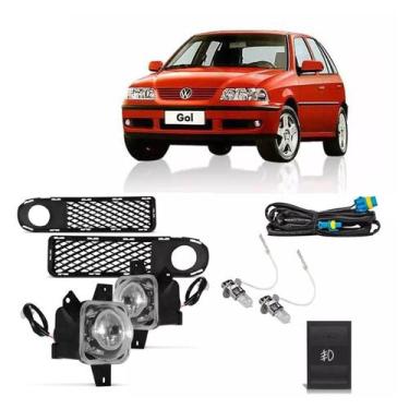 Imagem de Kit Farol Milha Neblina Gol G3 Fase 1 2000 2001 2002 - Suns Farois