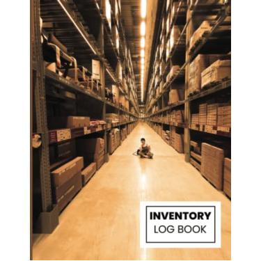 Imagem de Retrogama Inventory Log Book For Small Business: Inventory, Sales & Balance Tracking Ledger Logbook, Large and Simple Inventory Ledger Organizer Notebook, 8.5x11 Inch