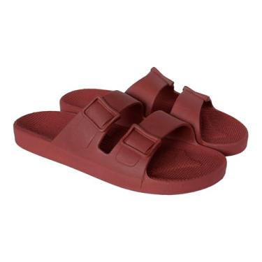 Imagem de Linus - Sandália Unissex Bordô 40/41, Confortável, Resistente e Vegana