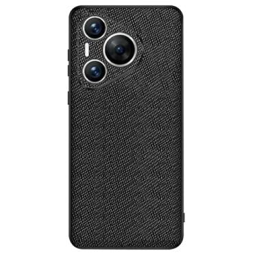 Imagem de HAO RIYLN Capa magnética para Huawei Pura 70 Ultra/70 Pro+/70 pro/70, capa ultrafina anti-impressão digital, capa de proteção para câmera de carregamento sem fio, preta, 70