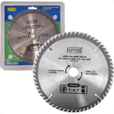 Imagem de Serra Circular Widea Apfer 7.1/8''X 60 Dentes X 20Mm - APMEX