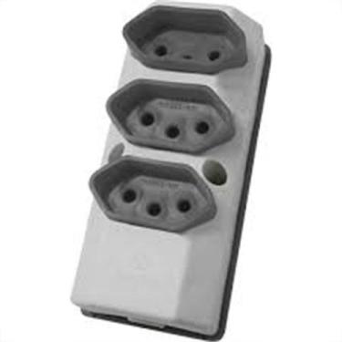 Imagem de Perlex Tomada Barra 3T 2P+T 10A Cz