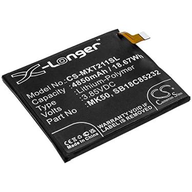 Imagem de RayVotl Bateria compatível com número de peça Motorola: MK50, SB18C85232, 4850mAh