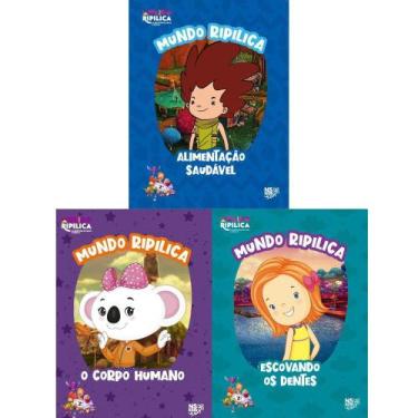 Imagem de COLEÇÃO MUNDO RIPILICA SAÚDE INFANTIL - 3 Vol - Kit de Livros, 3
