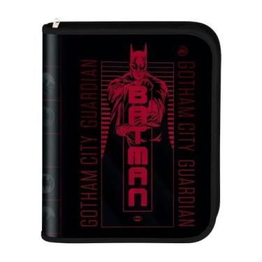 Imagem de BATMAN Caderno Argolado Universitário Com 48 Folhas - 3843, Cor: Estampado