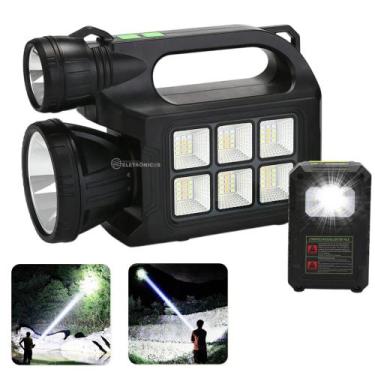 Imagem de Lanterna de Emergência Com Bateria 6000mAh, Power Bank e 72 LEDs para 